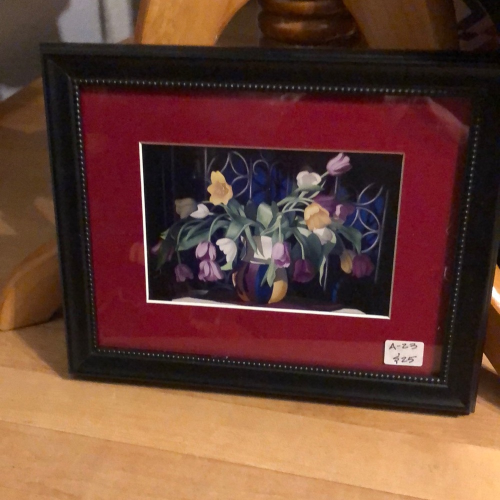 Bob Franklin Print of A Original Pastel.